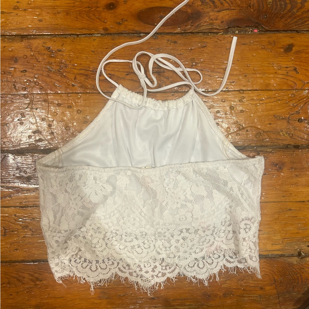 Lace Halter Top - Picture 2 of 2